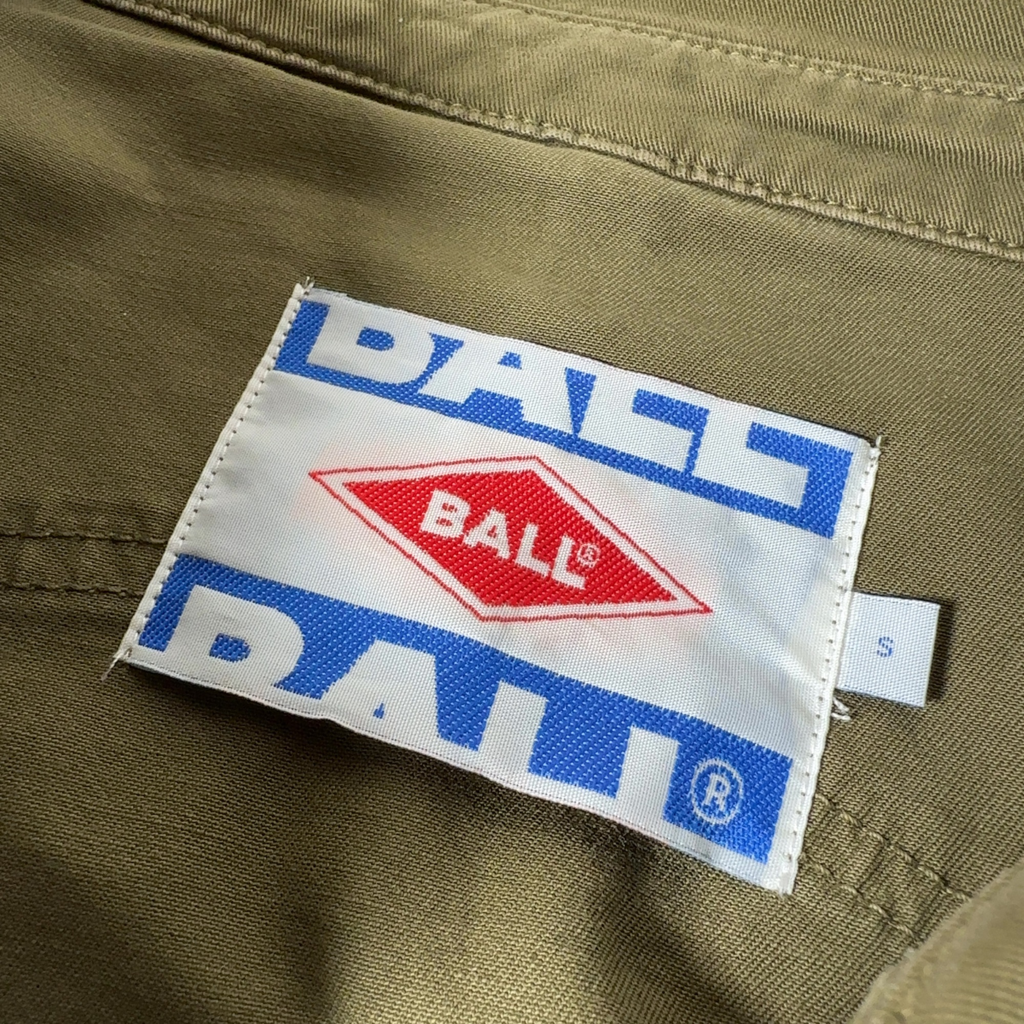Ball Khaki Embroidered Field Jacket - Image 3