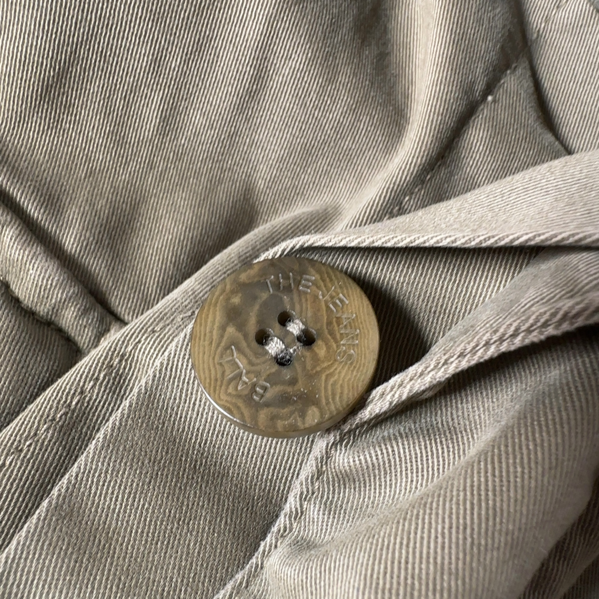Ball Khaki Embroidered Field Jacket - Image 4