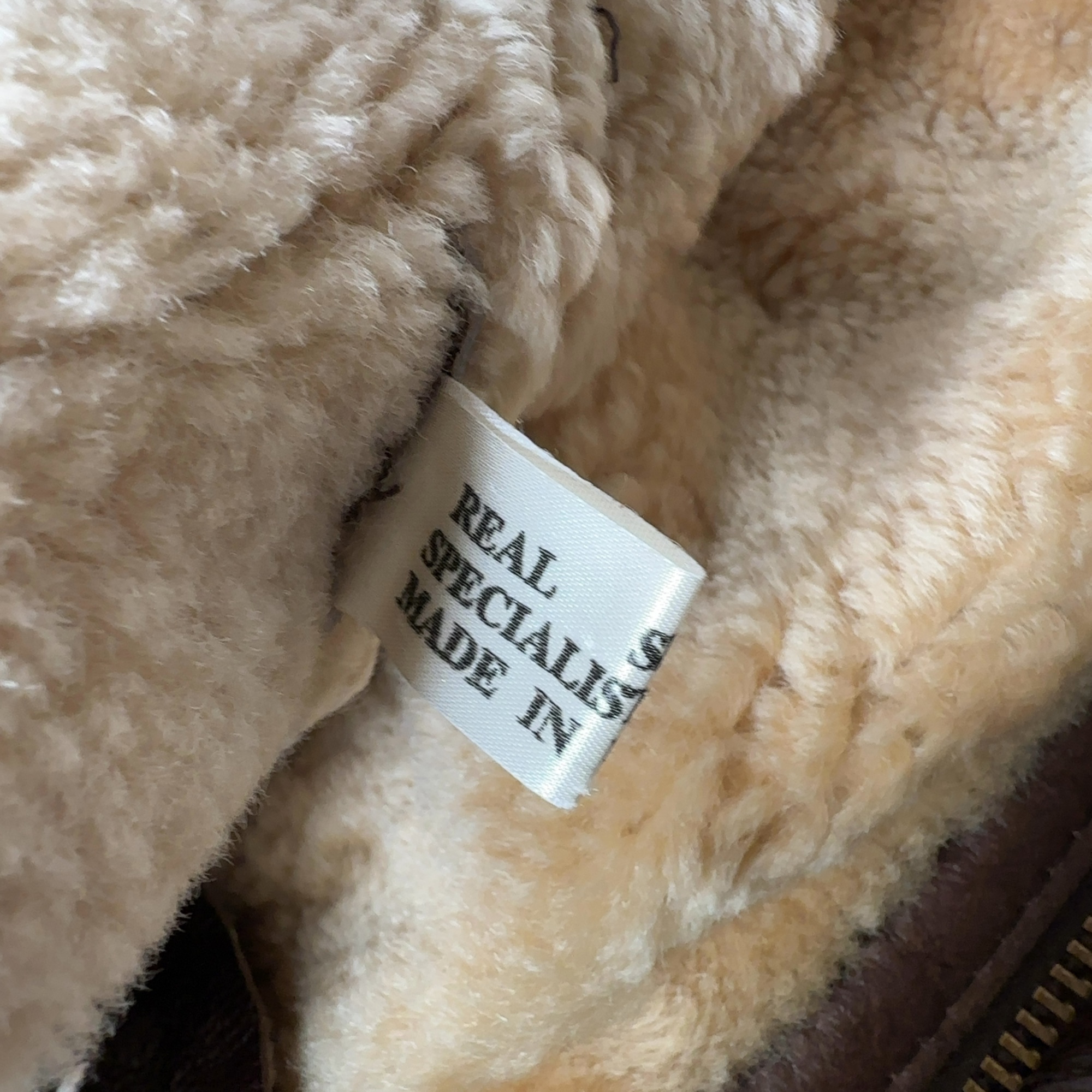 Paragon Leather Brown Shearling Lined Leather Jacket - Image 5