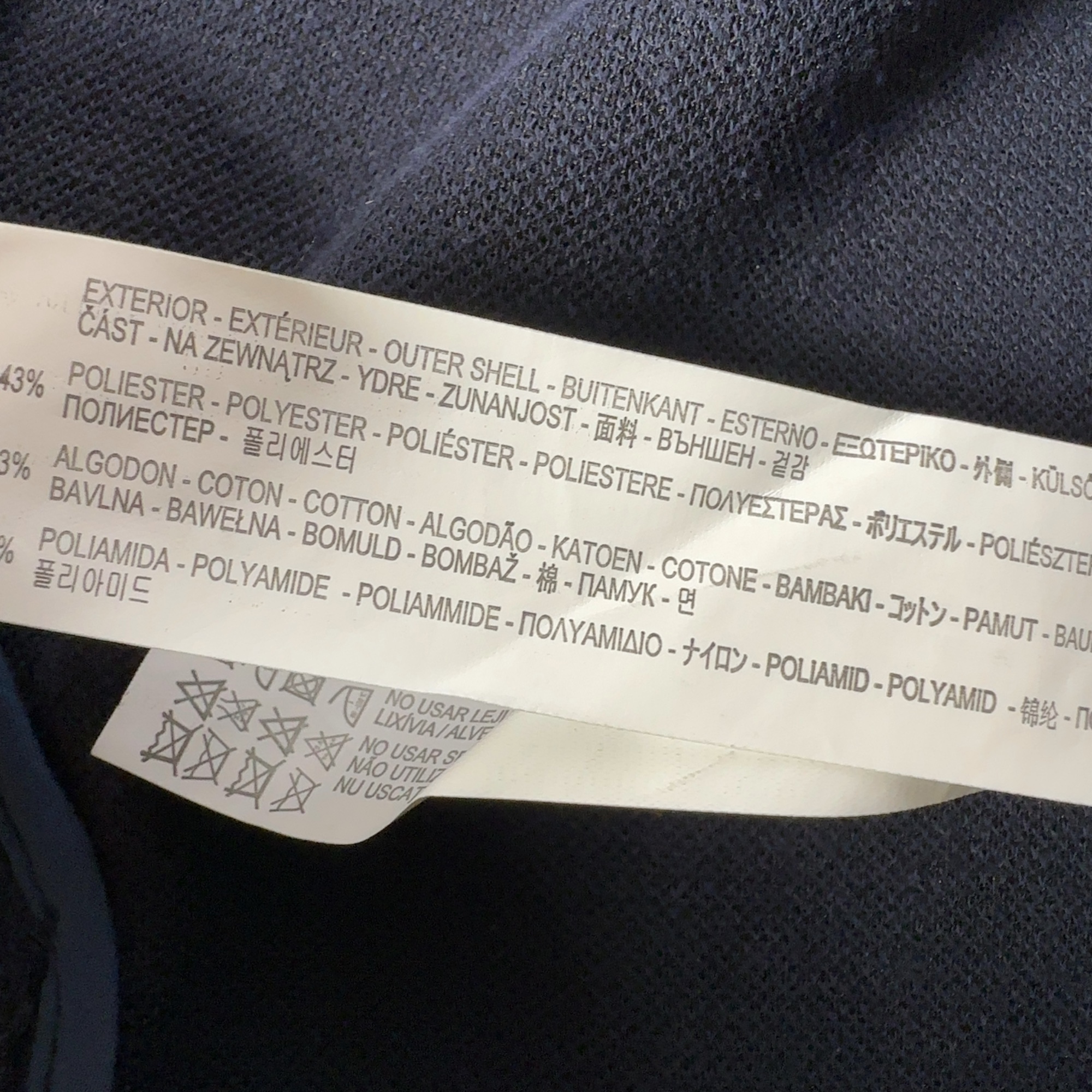 Zara Man Navy Textured Two-Button Blazer - Image 6