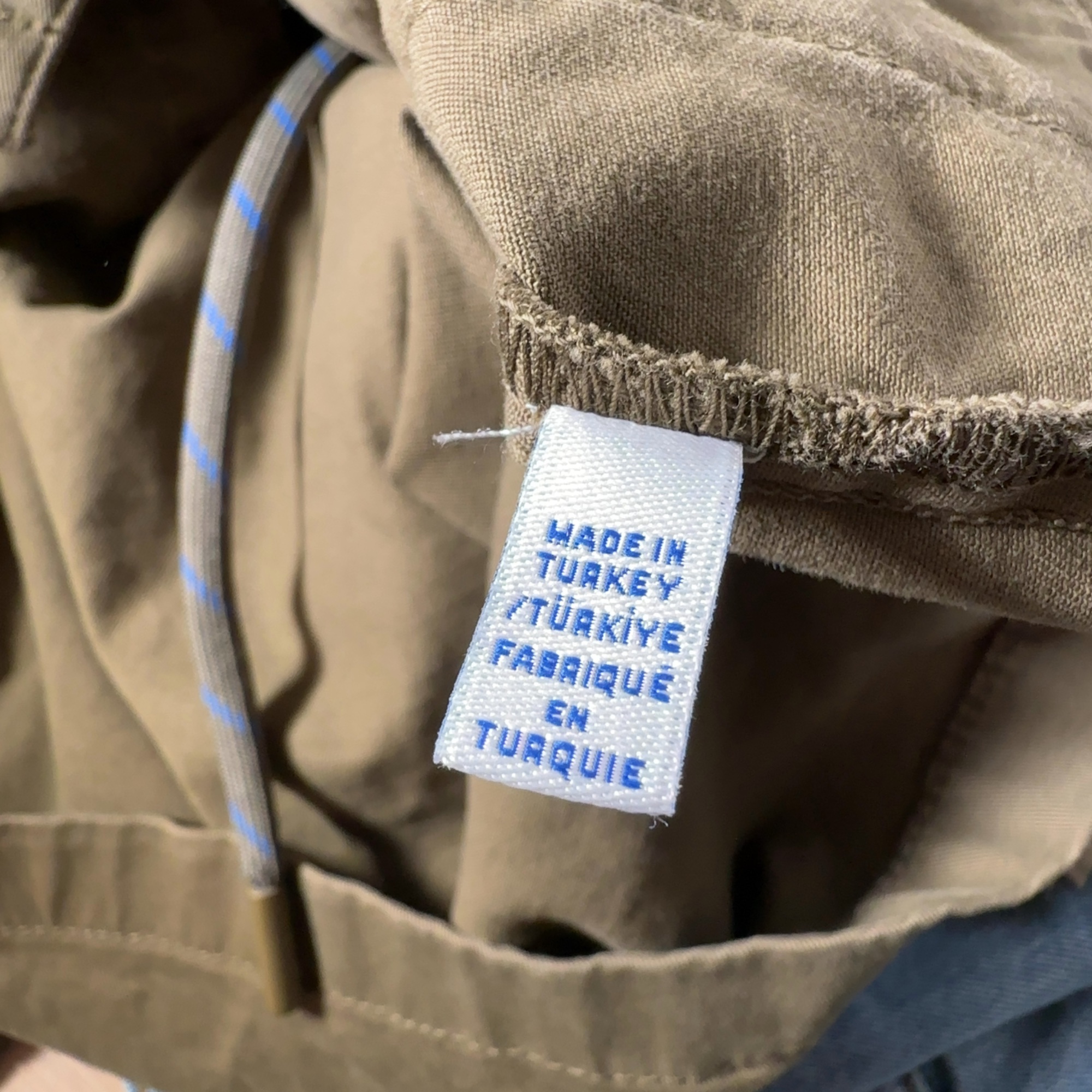Ball Khaki Embroidered Field Jacket - Image 7