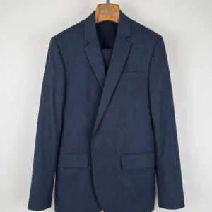 Blue Wool Suit