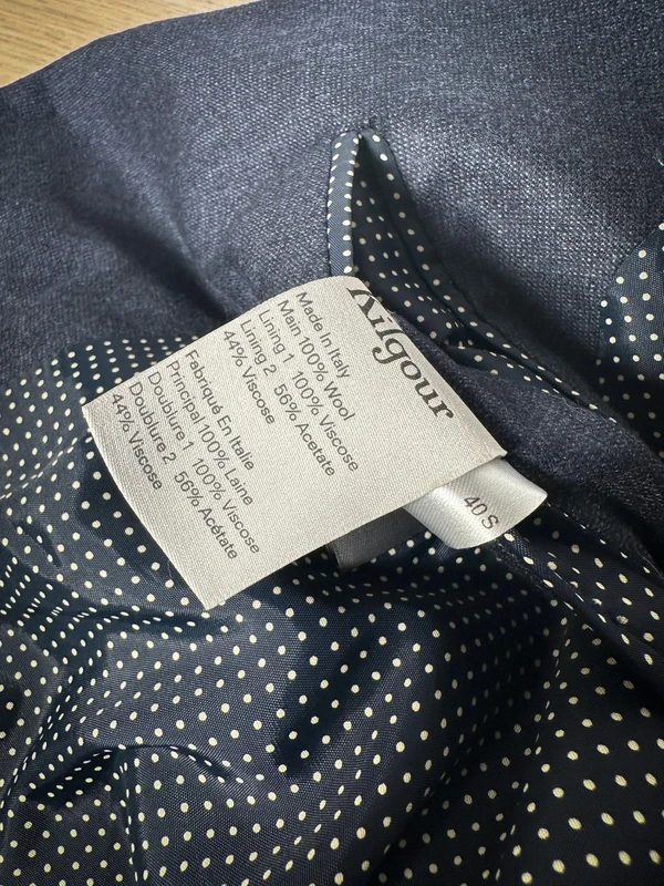 Blue Wool Suit - Image 8