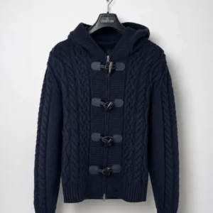 Kent and Curwen Navy Wool & Cashmere Sweater
