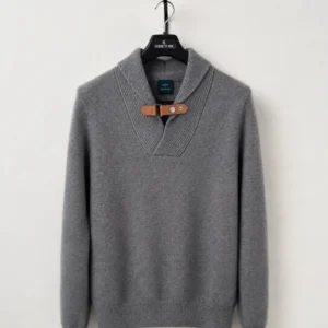 Kent and Curwen Grey Cashmere Jumper