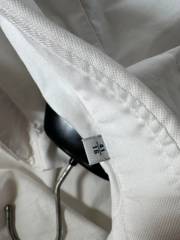 White Cotton Shirt - Image 3
