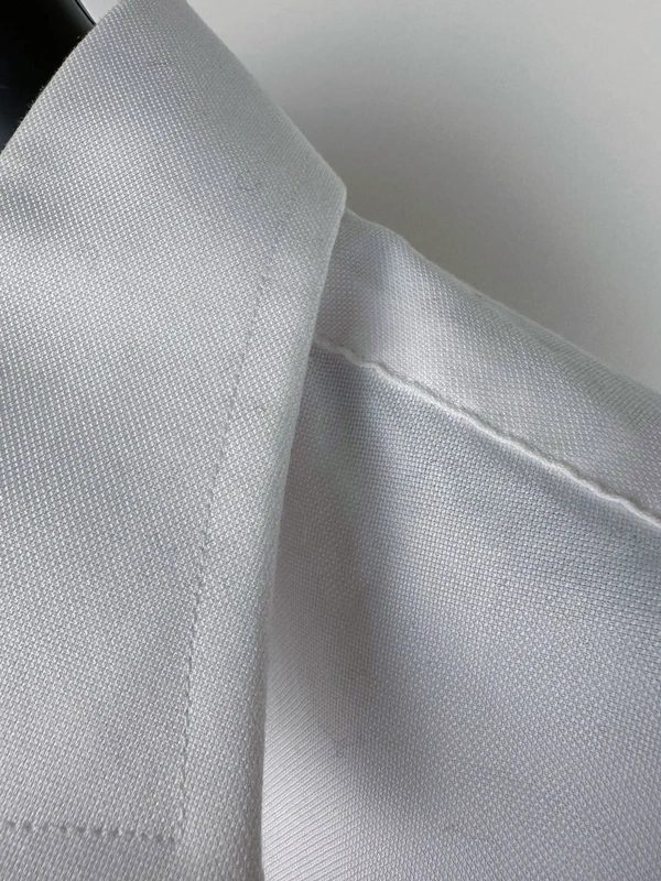 White Cotton Shirt - Image 4