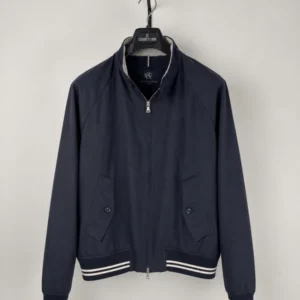 Kent and Curwen Navy Bomber Jacket