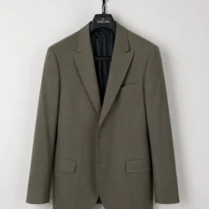 Kent and Curwen Green Wool Tailored Jacket