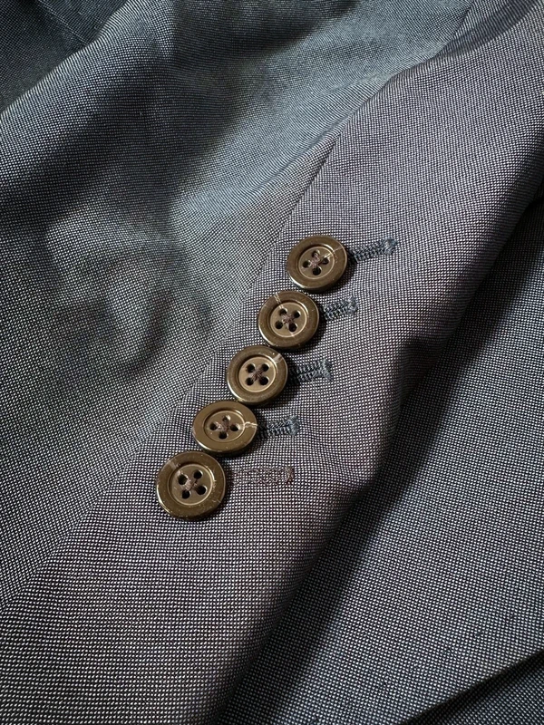 William Hunt Petrol Blue Three Piece Suit - Image 6