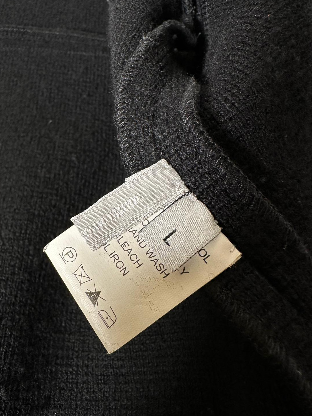 Black Wool Coat - Image 5