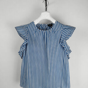 Blue Stripe Top