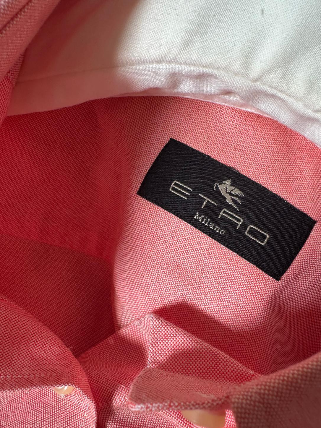 Etro Salmon Pink Shirt - Image 2