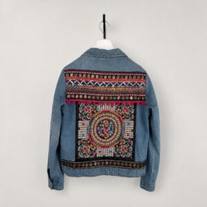 Denim Co. Blue Embroidered Denim Jacket